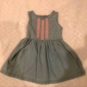 Chambray Denim dress by Carters